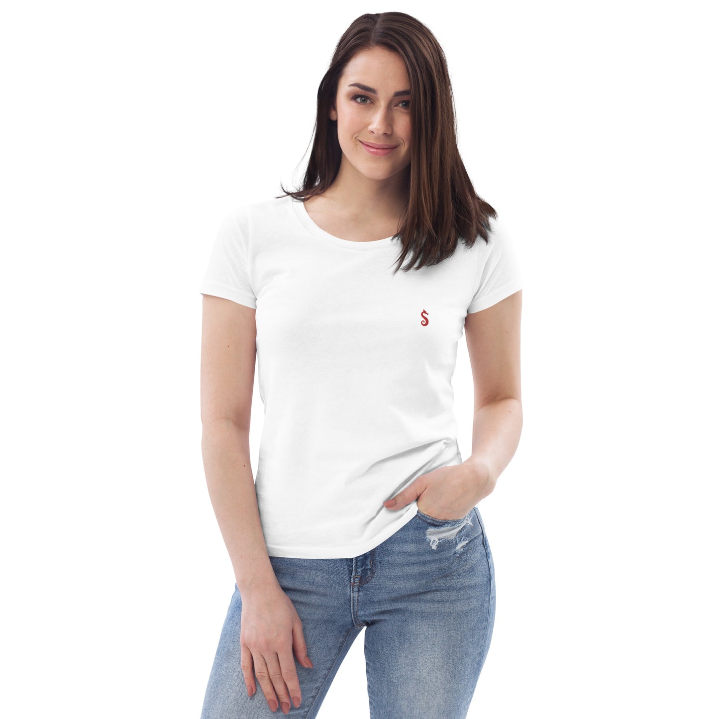 Women's fitted eco organic tee - SorannArt brand